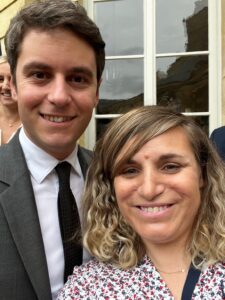 candice delbet gabriel attal