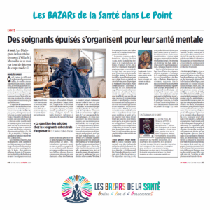 Les BAZARs de la Santé dans le Point 2