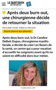 Les BAZARs de la Santé dans le Quotidien du Médecin
