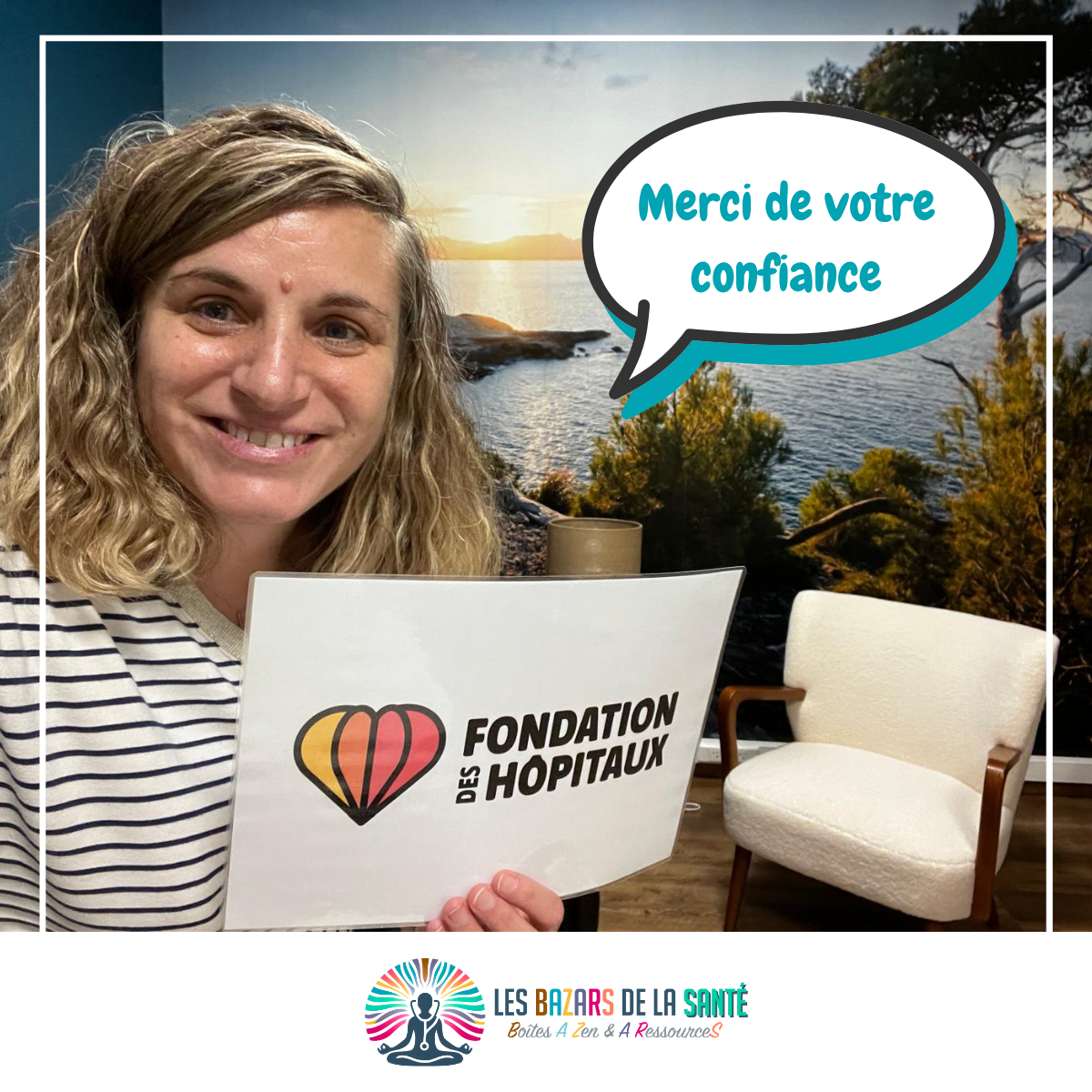 Fondation des hôpitaux Les BAZARs merci La Fondation des Hôpitaux soutient les BAZARs de la Santé