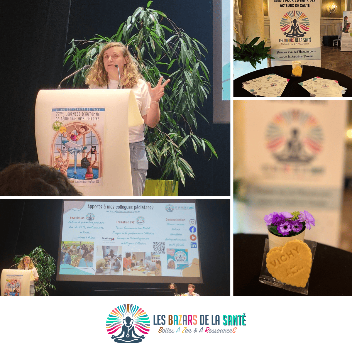 Les BAZARs de la Santé invités dans les congrès médicaux Les BAZARs de la Santé invités dans les congrès médicaux