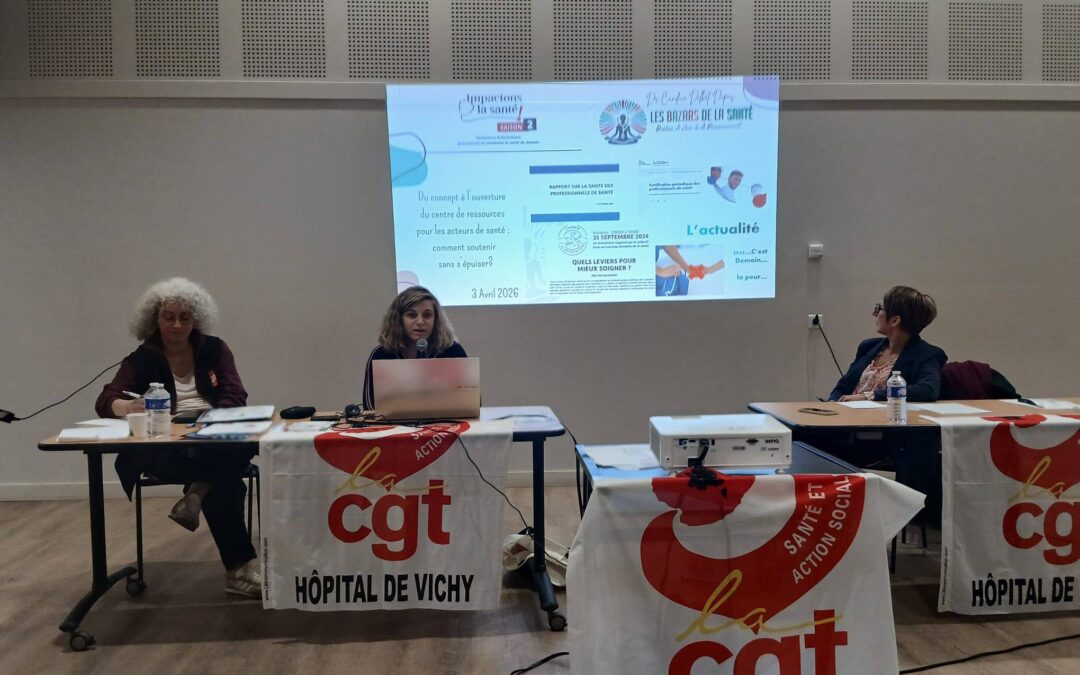 Les BAZARs de la Santé invités au congrès syndical