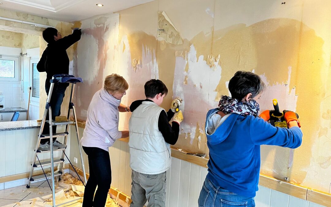 4 mois de travaux pour ouvrir les BAZARs de la Santé