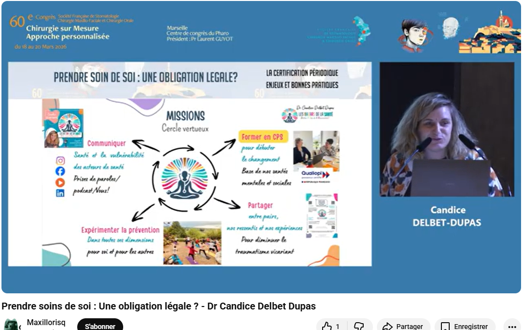 Les BAZARs de la Santé aux congrès de la SFSCMFCO avec Maxillorisq