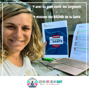 plan santé des soignants par les BAZARs de la Santé