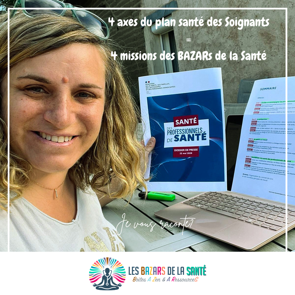 plan santé des soignants par les BAZARs de la Santé plan santé des soignants par les BAZARs de la Santé