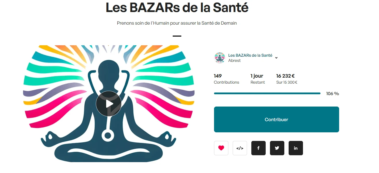 cagnotte kisskissbankbank des bazars de la santé cagnotte kisskissbankbank des bazars de la santé