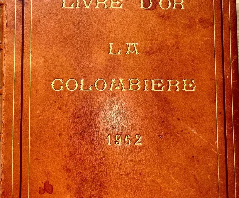 Livre d&rsquo;Or de la Colombière