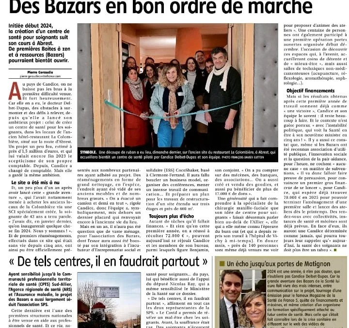 Les BAZARs une nouvelle fois dans la Montagne