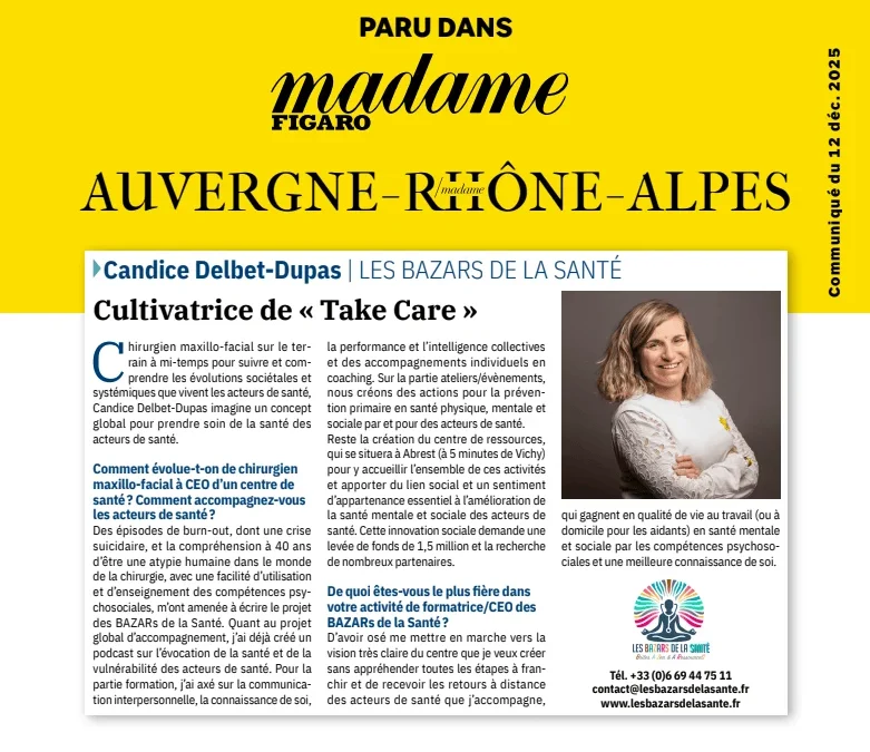 Les BAZARs de la Santé dans Mme Figaro